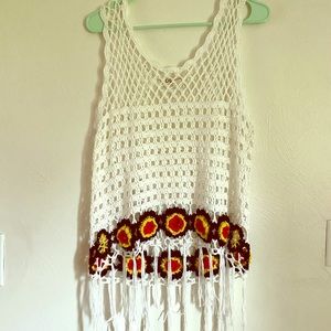 Forever 21 Crochet Tank Top